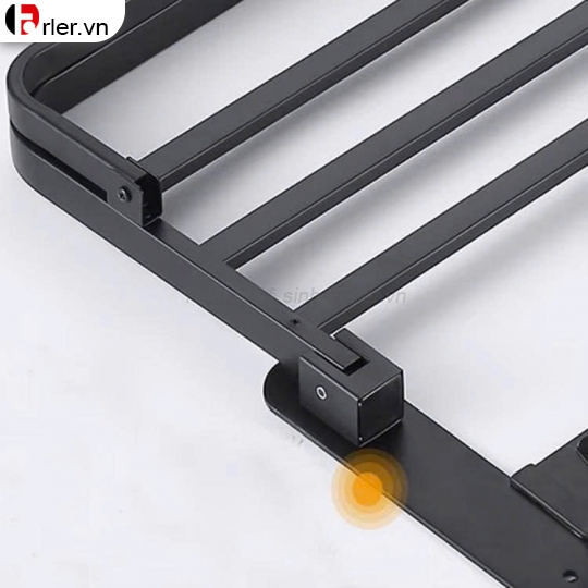 Giàn Vắt Khăn Đa Năng inox 304 Sơn Tĩnh Điện Đen FORLER