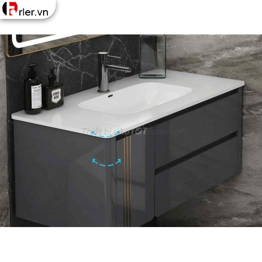 Tủ Nhựa PVC Xám Xi Măng Kích Thước D80cm x C60cm