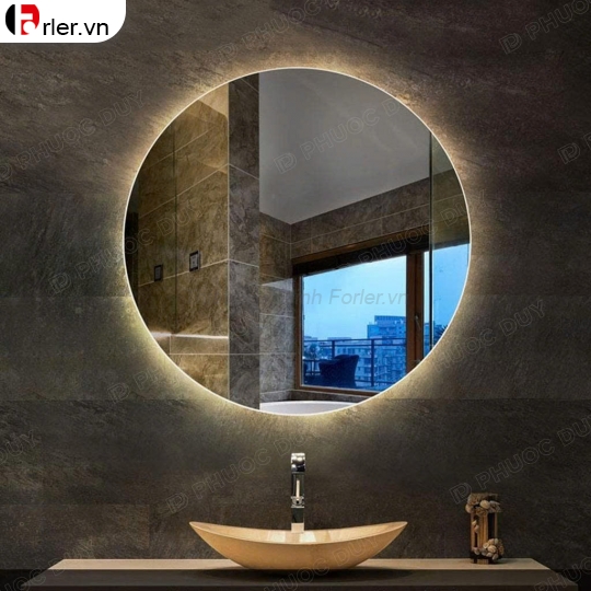 GƯƠNG TRÒN LED CẢM ỨNG KT 60X60 FORLER