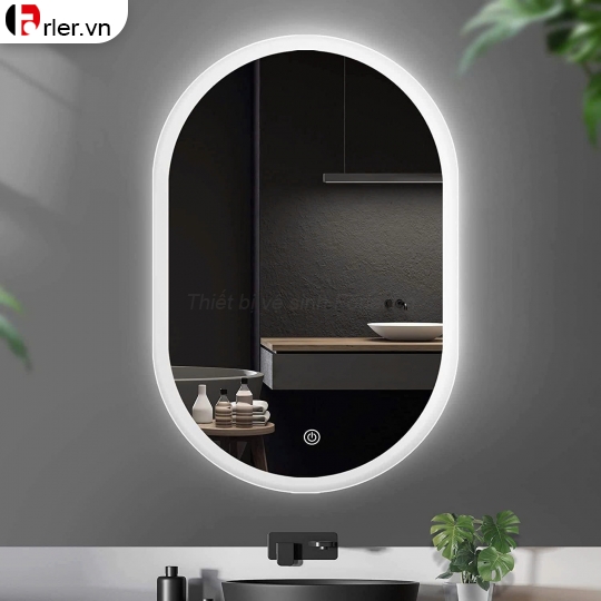 GƯƠNG OVAL ĐÈN LED CẢM ỨNG FORLER