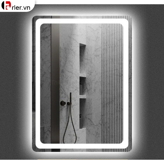 GƯƠNG CHỮ NHẬT VIỀN LED CẢM ỨNG HIỆN ĐẠI FORLER