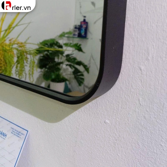 GƯƠNG CHỮ NHẬT VIỀN ĐEN FORLER