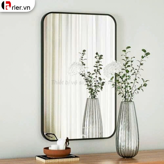 GƯƠNG CHỮ NHẬT VIỀN ĐEN FORLER
