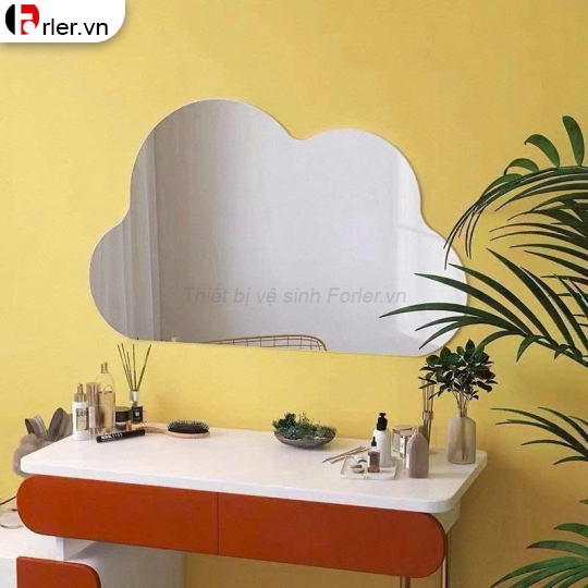 GƯƠNG TREO TƯỜNG HÌNH ĐÁM MÂY FORLR