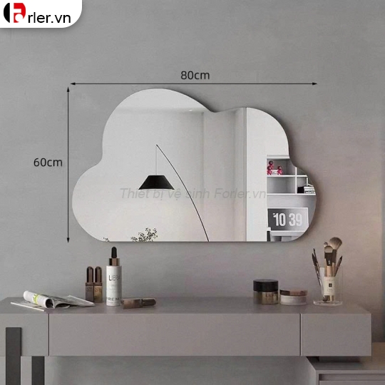GƯƠNG TREO TƯỜNG HÌNH ĐÁM MÂY FORLR