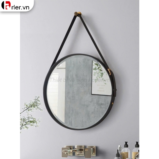 GƯƠNG TRÒN DÂY DA ĐEN FORLER