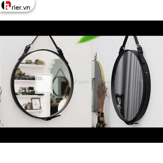 GƯƠNG TRÒN DÂY DA ĐEN FORLER