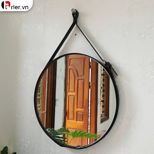 GƯƠNG TRÒN DÂY DA ĐEN FORLER