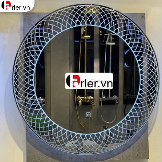 GƯƠNG LED HOA VĂN TRÒN KT 60X60cm FORLER