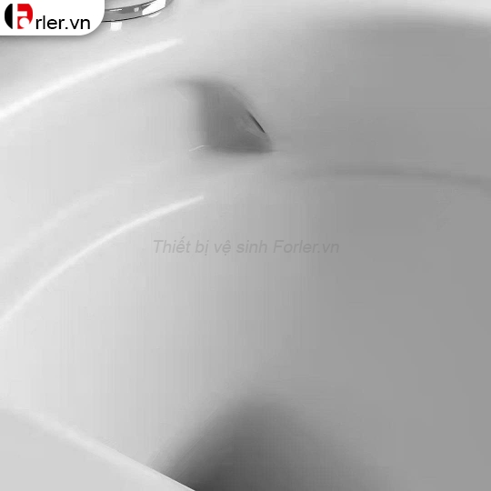 Bồn Cầu 1 Khối Sứ Cạnh Vuông FORLER