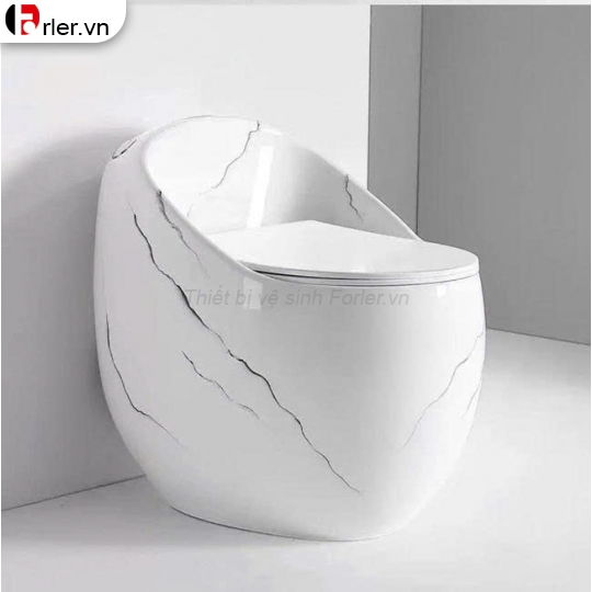 Bồn Cầu Trứng Vân Đá Forler