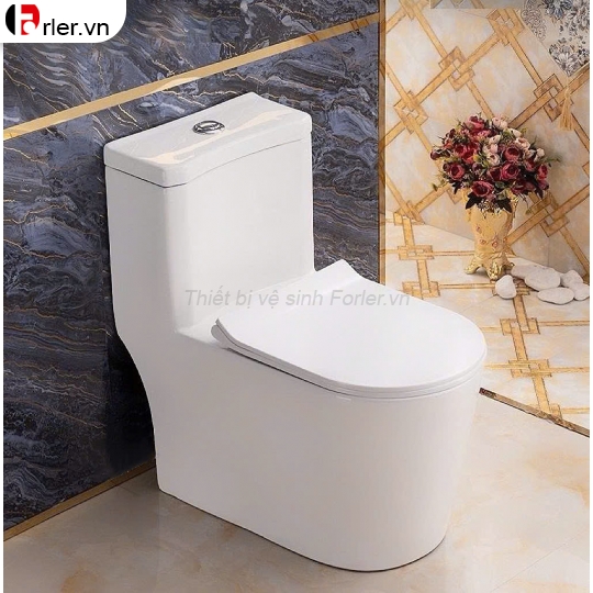 Bồn Cầu 1 Khối Chất Liệu Ceramic Cao Cấp FL-BCMK57 Forler