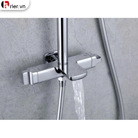 Sen Cây Lạnh Một Đường Nước Đồng Thau Mạ Croom Forler