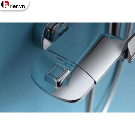 Sen Tắm Cây Nóng Lạnh Crom Bóng Và Nano Đen FL-ST20 Forler