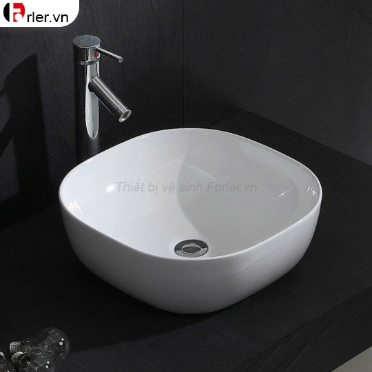 Chậu Lavabo Đặt Bàn KT 420x420x140mm Forler