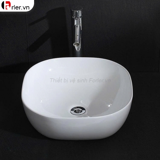 Chậu Lavabo Đặt Bàn KT 420x420x140mm Forler
