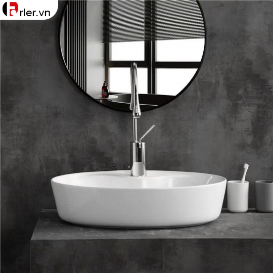 Chậu Lavabo Đặt Bàn KT 545x395x150mm Forler