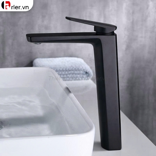Vòi Lavabo Nóng Lạnh Đồng mạ Crome Cao 30cm (FL-VLVB40) Forler