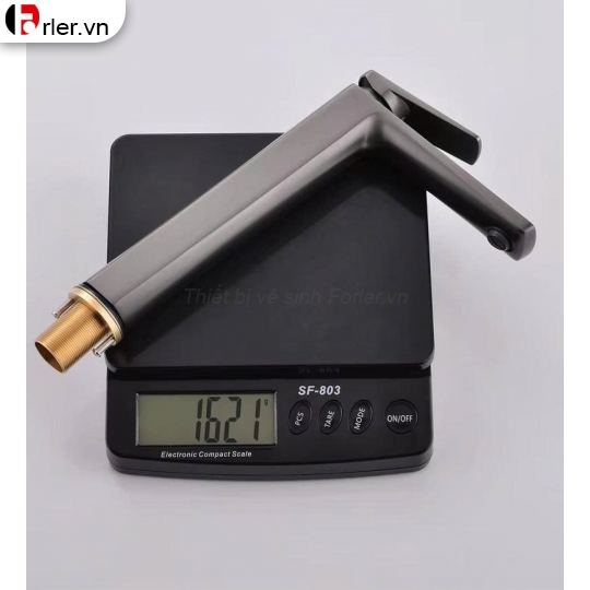 Vòi Lavabo Nóng Lạnh Đồng mạ Crome Cao 30cm (FL-VLVB40) Forler