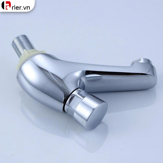 Vòi Lavabo Lạnh Bán Tự Động Mạ Bóng (FL-VLVB47) Forler