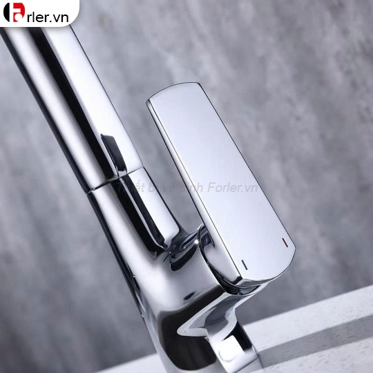 Vòi Rửa Chén Đồng Thau Mạ Crome (VRC42) Forler