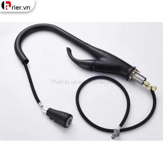 Vòi Rửa Chén Bát Nóng Lạnh Dây Rút Nano Sơn Tĩnh Điện (VRC46) Forler