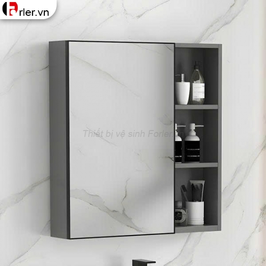 Bộ Tủ Nhôm Hợp Kim Chậu Lavabo Và Tủ Gương (TLVB33) 