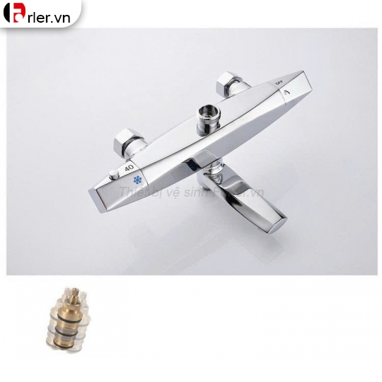 Sen Tắm Nóng Lạnh Đồng Thau Mạ Crom FL-ST49 Forler