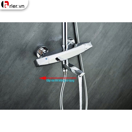 Sen Tắm Nóng Lạnh Đồng Thau Mạ Crom FL-ST49 Forler