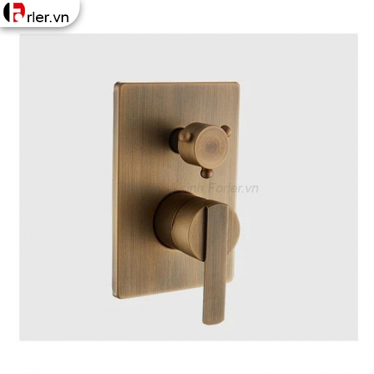 Sen Cây Tắm Âm Tường Bằng Đồng Nóng Lạnh Forler