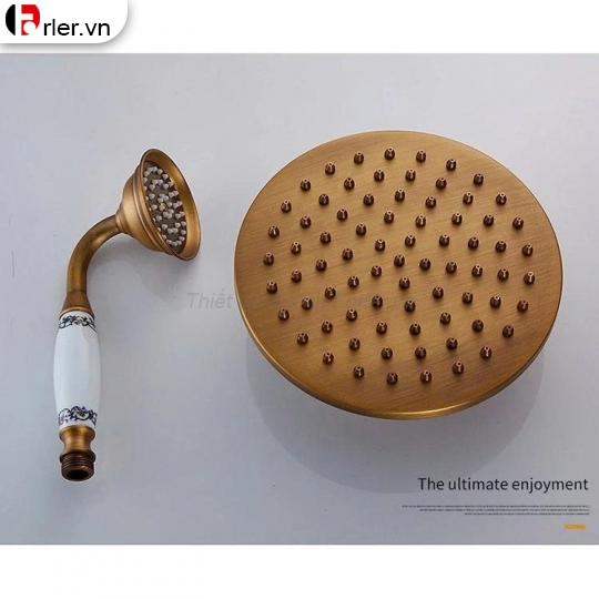 Sen Cây Tắm Âm Tường Bằng Đồng Nóng Lạnh Forler