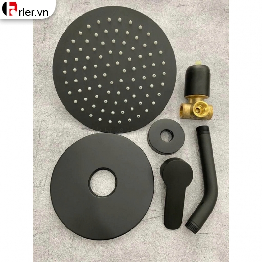 Sen Cây Tắm Âm Tường Nóng Lạnh 1 Chế Độ Xả Nước Forler