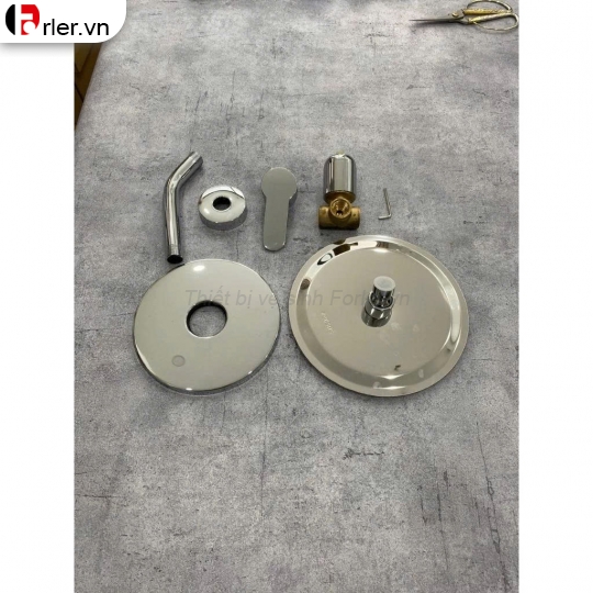 Sen Cây Tắm Âm Tường Nóng Lạnh 1 Chế Độ Xả Nước Forler