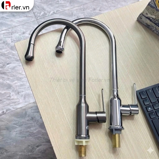 Vòi Rửa Chén Lạnh INOX (VRC19) Forler